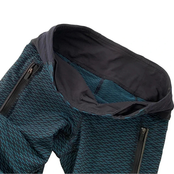 Lululemon Inspire Tight Score Jacquard Black Indian Ocean Black Size 6 - Picture 10 of 15